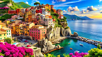 ITALIAN RIVIERA: EXPLORE PORTOFINO, CAMOGLI, RIOMAGGIORE, MANAROLA, LERICI - ITALY'S VILLAGES 4K HDR