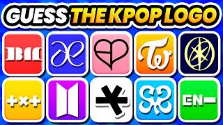 GUESS THE KPOP GROUP BY LOGO 💙 Kpop Challenge | KPOP QUIZ 2025