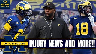 HUGE Injury Rumors and Status on Players,   RB1 Controversy, BIG Recruiting News, and More!!