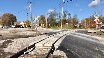 Verlaten spoor wordt gerestaureerd! Nieuwe spoorwegovergangen en restauratie van het spoor langs ...