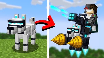 Upgrading My Dog in Minecraft