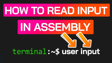 How to Read from the Terminal | Assembly Beginner Tutorial | x86-64 Programming | Assembly Course