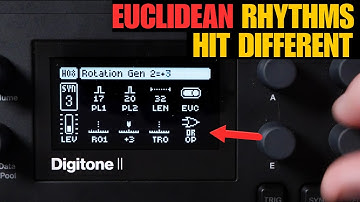 How I Actually Use Euclidean Sequencing on Digitone 2 — Part 1