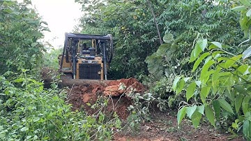 Road Repair Process by D6R XL Bulldozer Exclusive Video!