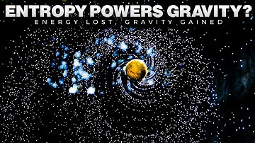 Does the Universe Use Entropy to Create Gravity?