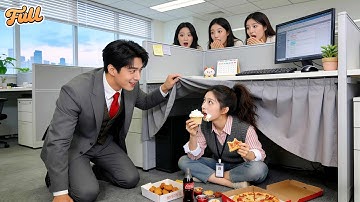 All Staff Wore Suits To Meet CEO, Only Intern Hid Under Table Eating Snacks! His Heart Melted!