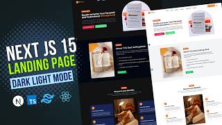 Build & Deploy: A Responsive Next.js 15 Landing Page Using TypeScript and Tailwind CSS