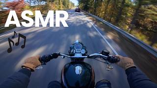 Harris Lake Escape: Royal Enfield Classic 350 Relaxing Ride with Low Key Music & Exhaust Only