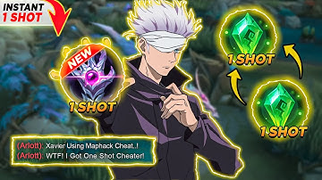 TRY THIS! XAVIER BUILD INFINITE ULTI STACKS 100% ENEMIES ONE SHOT DELETE 😱
