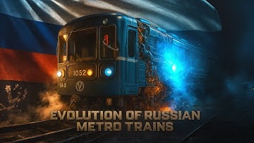 Evolution of Russian Metro Trains — Stunning AI Transformations From 1934 to 2024 | Evolving Steel