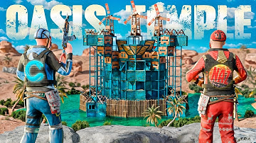 We Built The PERFECT Desert Oasis Temple in Rust