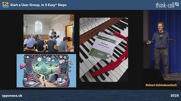 Lightning Talk: Start a User Group, in 5 Easy* Steps - Robert Schimkowitsch - C++ on Sea 2025