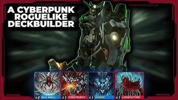 Deep New Cyberpunk Roguelike Deckbuilder!!!  Into The Grid