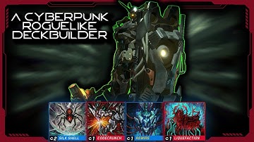 Deep New Cyberpunk Roguelike Deckbuilder!!!  Into The Grid