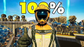 I Played 100% of Satisfactory