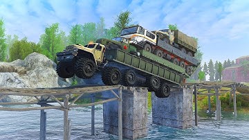EXTREME Military Trucks DOMINATING Dangerous River Crossing!