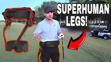 I am now SUPERHUMAN with my Hypershell Exoskeleton Robot Legs!