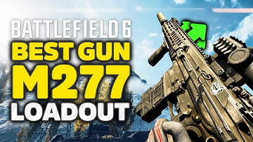 Battlefield 6 - M277 BEST Gun Loadout For Range | Attachments, Recoil & Damage Build