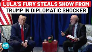 Trump Stares In Shock On Cam As Brazil's Lula Erupts At Journalists During Joint Appearance | ASEAN