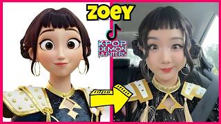 🎧 “KPOP Demon Hunters by Real-Life TikTok Version | Rumi | Zoey | Mira | The Lucky Quiz