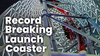 EpiQ Coaster Review | The World's Tallest Indoor Roller Coaster | Premier Rides Launch Coaster