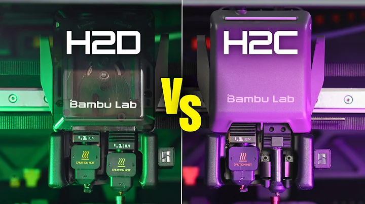 Which printer makes better 3D prints?  The Bambu Lab H2D or the Bambu H2C with the fancy induction