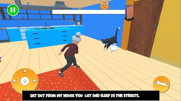 Bad Cat Simulator - Gran Prank - Full Gameplay Walkthrough (Android, iOS)