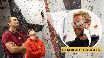 We Tried Climbing Without Seeing ft. Jesse & Molly Dufton