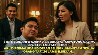 ISTRI MELUDAHI WAJAHKU & BERKATA: 'KUPOTONG GAJIMU 50% KERJAMU TAK BECUS!' TAΡΙ 24 JAM KEMUDIAN...