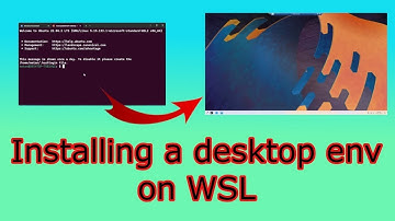 How to install Ubuntu with Desktop environment on WSL (Windows subsystem for Linux)