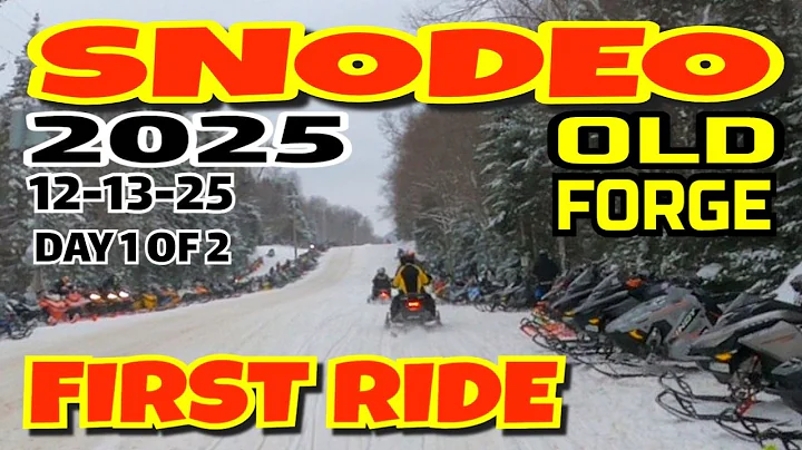 First Ride 2025-2026 Snowmobile Season SNODEO