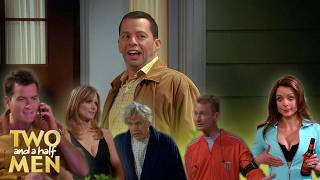 Supercut: 2 Alan 2 Be Rich | Two and a Half Men