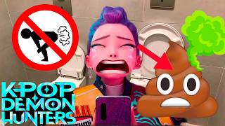 RUMI POOPS AFTER EATING SPICY RAMEN | KPOP DEMON HUNTERS