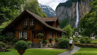 Switzerland’s Heaven: Peaceful Walk Through the Beautiful Valley of Lauterbrunnen