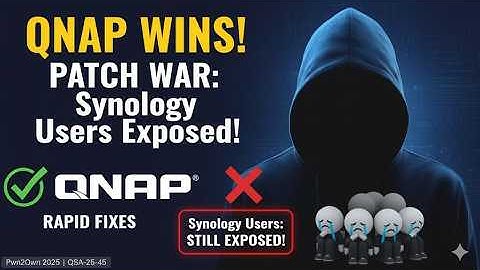 QNAP Fixes Zero-Day Hacks FIRST – Synology Still Exposed?