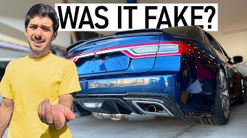 What Happened To The Exhaust Of The V10 Lincoln Continental?