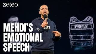 Mehdi CALLS OUT Israel to 12,000 People: 'You Can’t Bomb The Truth Away'