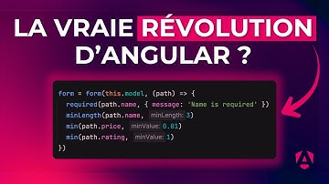 Découvre les nouveaux Signal Forms (syntaxe, state, FormValueControl...)