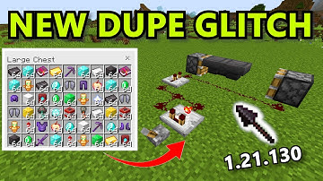 NEW WORKING DUPE GLITCH 1.21.130 In Minecraft Bedrock!