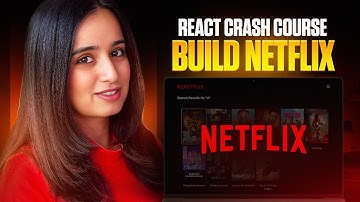 React Frontend Full Course 2025 — Build Netflix Clone Using React, Tailwind, TanStack, Zustand
