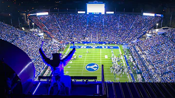 Capturing BYU Football's Turbulence With Cosmo The Cougar