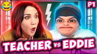 Download lagu Try Not to Laugh! Eddie Mora Teacher vs Eddie Shorts P1