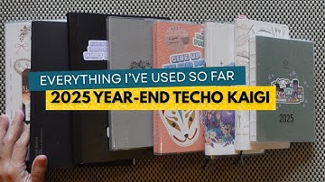 Alles wat ik in 2025 heb gebruikt | Techo Kaigi + Wat werkte