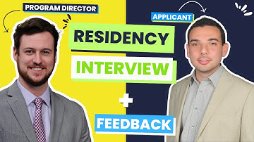 Residency Interview Preparation Mock Session | How to Prepare for Residency Interviews 2025/2026