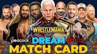 WWE WrestleMania 41 - Dream Match Card [v8]