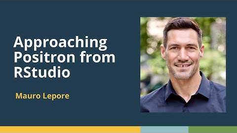 Approaching Positron from RStudio (Mauro Lepore, Recast) | posit::conf(2025)