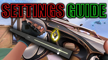 Every Valorant Setting Explained: Sensitivity, Crosshair, Map, & Graphics