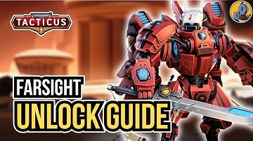 Unlock Commander Farsight | LRE Unlock Guide!