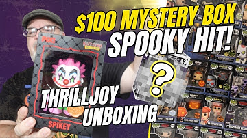 What Funko Halloween Hit Did I Pull? $100 Mystery Box | Thrilljoy Unboxing!