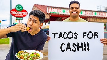 I Paid People to Eat Tacos!